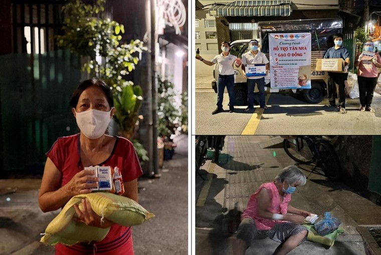 ‘Tiếp tế’ từng nhà dân trong đại dịch tại TP Hồ Chí Minh ảnh 4