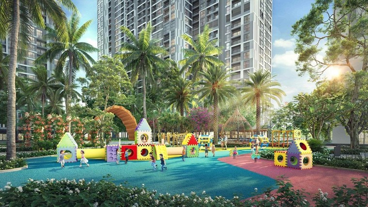 Tận hưởng tầm nhìn kép đắt giá từ ốc đảo xanh sinh thái trong lòng Vinhomes Ocean Park ảnh 1