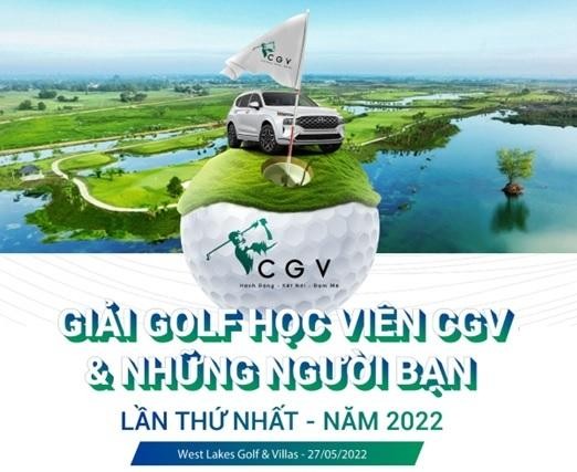 Giải golf 'Học viên CGV & Những người bạn lần thứ I năm 2022' chuẩn bị khởi tranh ảnh 1