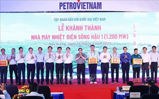 Thủ tướng dự Lễ khánh thành Nhà máy Nhiệt điện Sông Hậu 1 ảnh 4