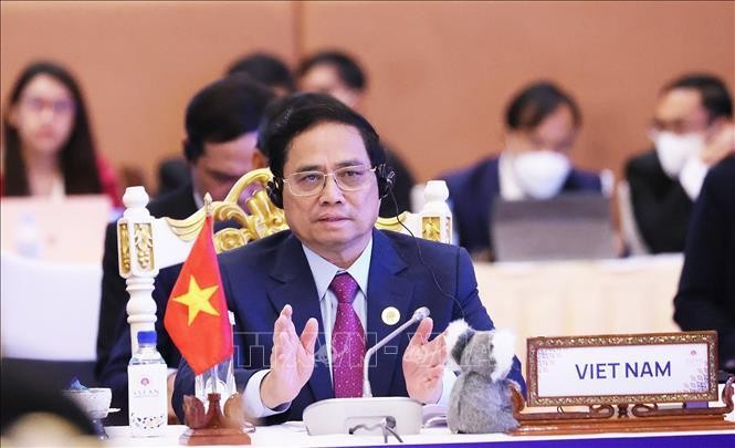 Thủ tướng Phạm Minh Chính dự các hội nghị với các đối tác ảnh 3