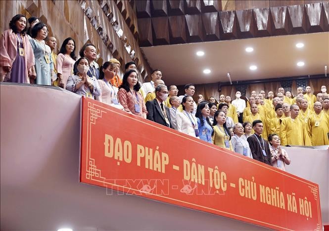 Chủ tịch nước dự Lễ khai mạc Đại hội Phật giáo toàn quốc lần thứ IX ảnh 9