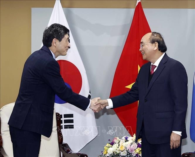 Chủ tịch nước Nguyễn Xuân Phúc tiếp các tổ chức hữu nghị, hợp tác Hàn - Việt ảnh 3