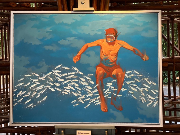 VCCA tổ chức trưng bày nghệ thuật 'Lễ hội sắc màu của biển' tại Grand World Phú Quốc ảnh 5