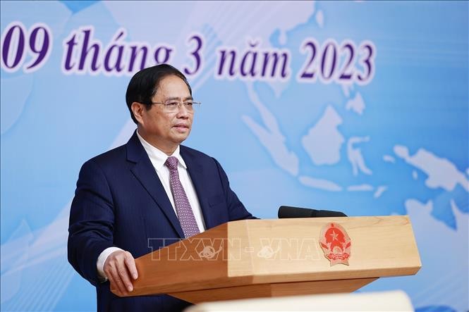 Hội nghị triển khai Chương trình hành động của Chính phủ về ngoại giao kinh tế năm 2023 ảnh 2