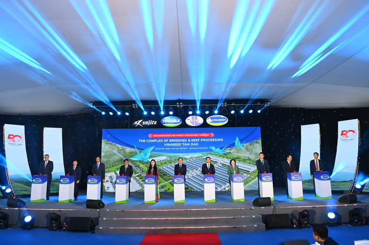 Vinamilk & Sojitz Nhật Bản khởi công tổ hợp chăn nuôi kỉ niệm 50 năm quan hệ ngoại giao Việt – Nhật ảnh 1