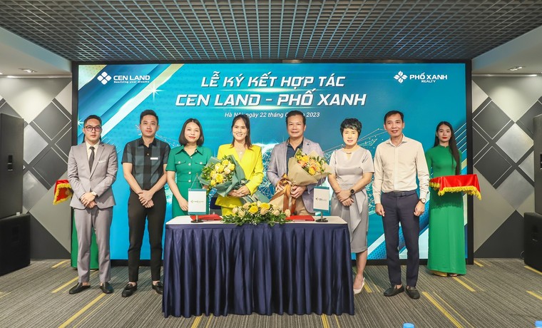 Cen Land hợp tác Phố Xanh mở rộng thị phần BĐS thổ cư ảnh 1