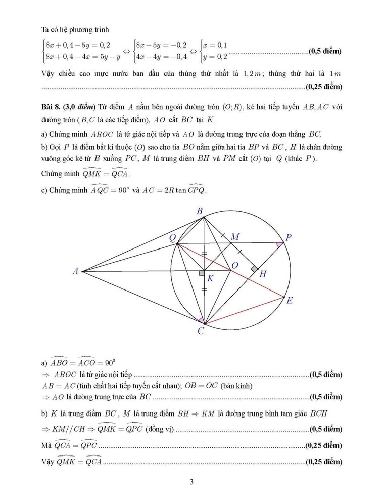 TP Hồ Chí Minh: Toàn bộ đáp án các môn thi tuyển sinh vào lớp 10 THPT năm 2024 - 2025 ảnh 8