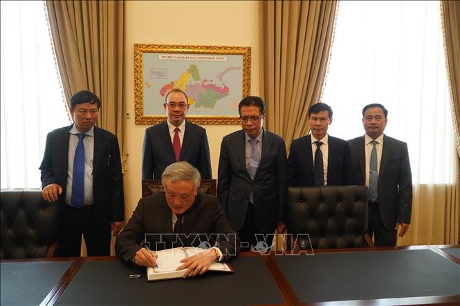 Đoàn đại biểu Tòa án Nhân dân Tối cao Việt Nam thăm và làm việc tại LB Nga ảnh 2