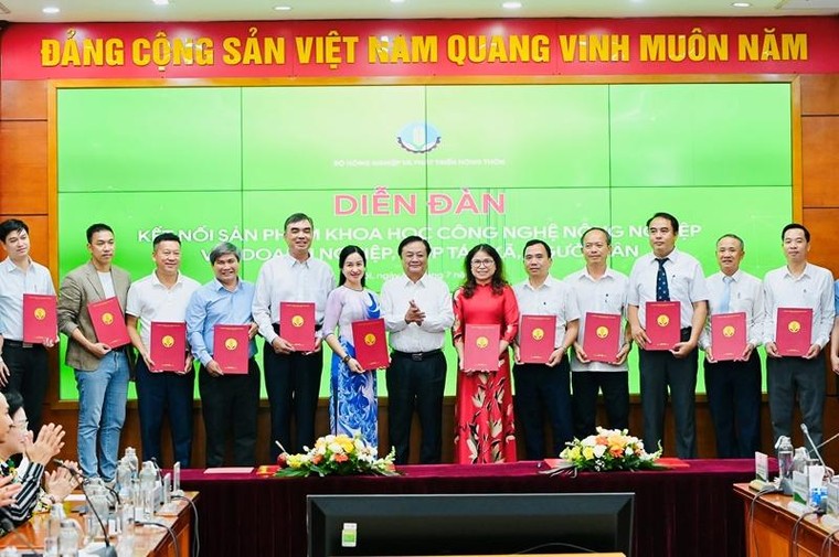 Kết nối sản phẩm khoa học và công nghệ ngành nông nghiệp với doanh nghiệp, hợp tác xã, người dân ảnh 2