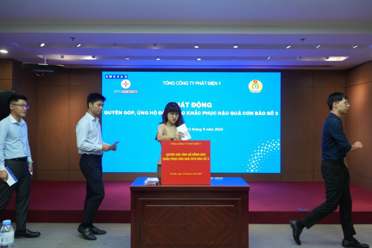 CBCNV trong toàn EVNGENCO1 đóng góp ít nhất 01 ngày lương để ủng hộ đồng bào bị thiệt hại do thiên tai, bão lụt ảnh 3