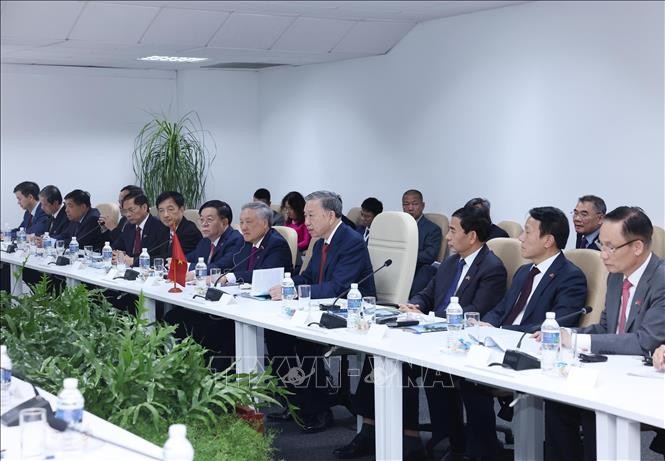 Tổng Bí thư, Chủ tịch nước Tô Lâm hội kiến Thủ tướng Chính phủ Cuba ảnh 2