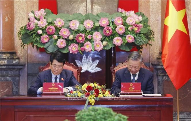 Lễ bàn giao công tác Chủ tịch nước ảnh 1