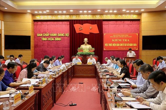 Thực hiện hiệu quả phương châm "dân biết, dân bàn, dân làm, dân kiểm tra" ảnh 1