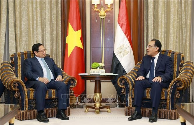 Thủ tướng Phạm Minh Chính hội kiến Thủ tướng Ai Cập ảnh 2