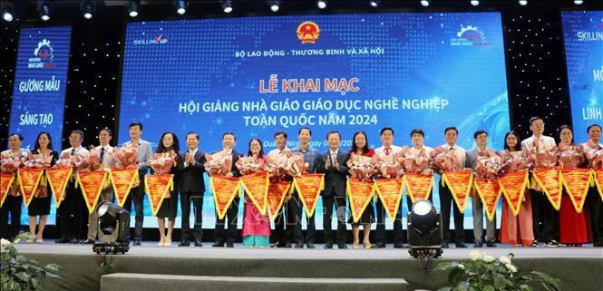 Khai mạc Hội giảng Nhà giáo giáo dục nghề nghiệp toàn quốc năm 2024 ảnh 3