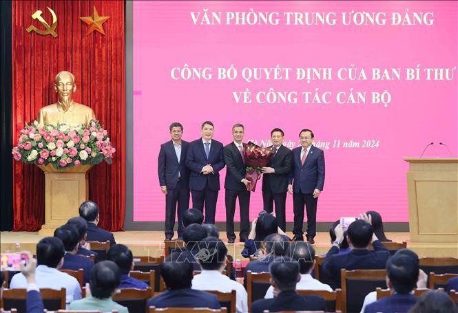 Đồng chí Võ Thành Hưng giữ chức Phó Chánh Văn phòng Trung ương Đảng ảnh 3