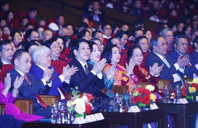 Chủ tịch nước Lương Cường: Sức mạnh đại đoàn kết dân tộc là tiền đề mang đến mọi thắng lợi của dân tộc ảnh 4