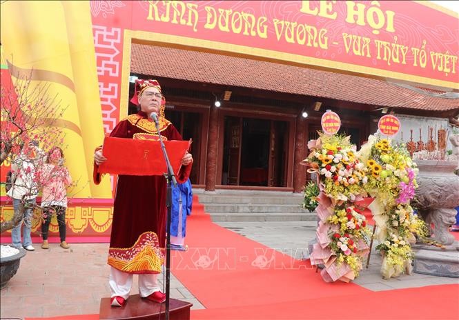 Lễ hội Kinh Dương Vương - tiếp nối truyền thống con Lạc, cháu Hồng ảnh 2