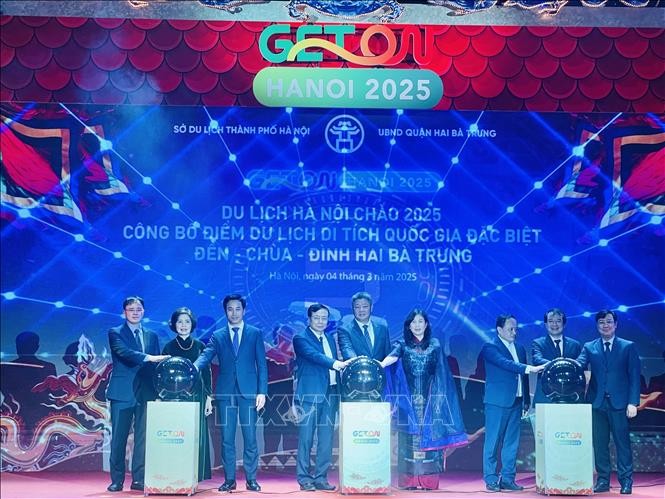 Khai mạc chương trình "Du lịch Hà Nội chào 2025 - Get on Hanoi 2025" ảnh 1