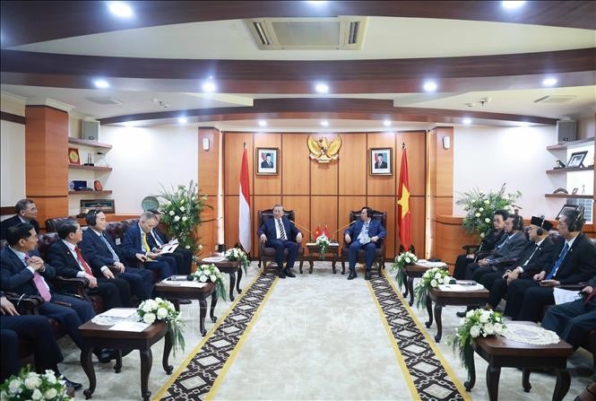 Tổng Bí thư Tô Lâm hội kiến Chủ tịch Hội đồng Đại biểu địa phương Indonesia ảnh 2