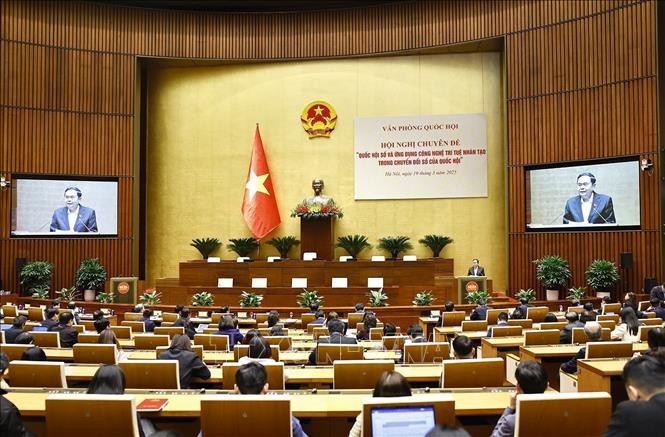 Chủ tịch Quốc hội: Khoa học công nghệ là yếu tố then chốt xây dựng Quốc hội hiện đại, hiệu quả ảnh 1