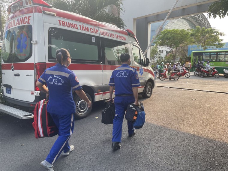 Sẵn sàng mọi tình huống cấp cứu cho Lễ kỷ niệm 50 năm Giải phóng miền Nam ảnh 1