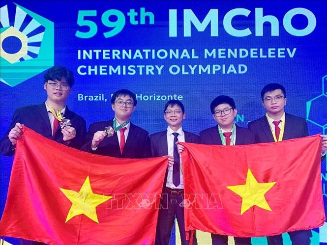 4 học sinh Việt Nam giành huy chương tại "Kỳ thi Hóa học khó nhất hành tinh" ảnh 1