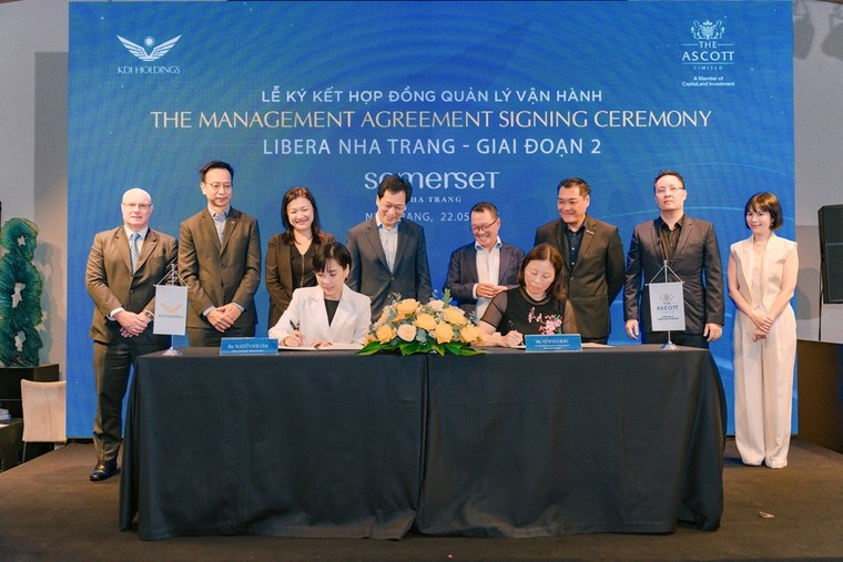 KDI Holdings “bắt tay” The Ascott Limited quản lý vận hành Somerset Nha Trang tại Libera Nha Trang - Giai đoạn 2 ảnh 1