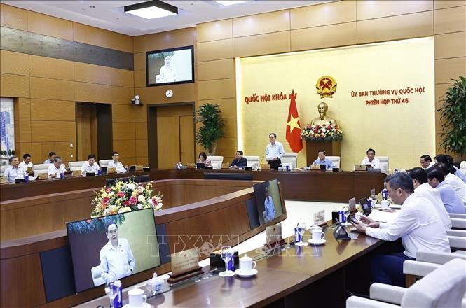Khai mạc Phiên họp thứ 46 của Ủy ban Thường vụ Quốc hội ảnh 3