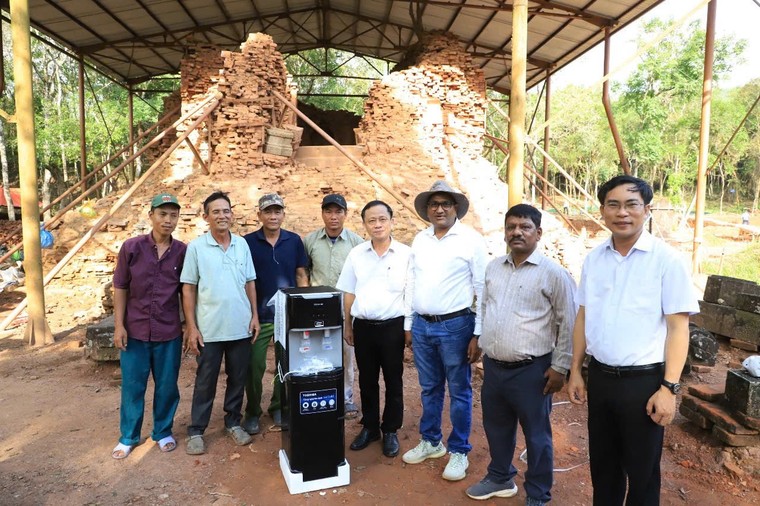 Những phát hiện mới trong quá trình khai quật tại Khu đền tháp Mỹ Sơn ảnh 1