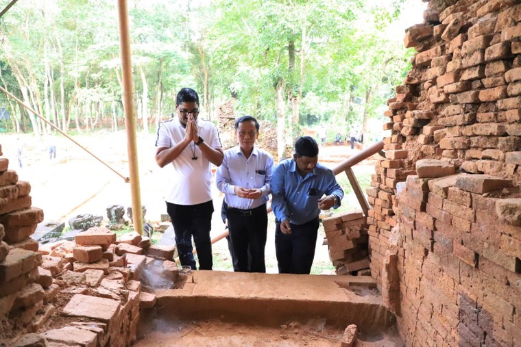 Những phát hiện mới trong quá trình khai quật tại Khu đền tháp Mỹ Sơn ảnh 3