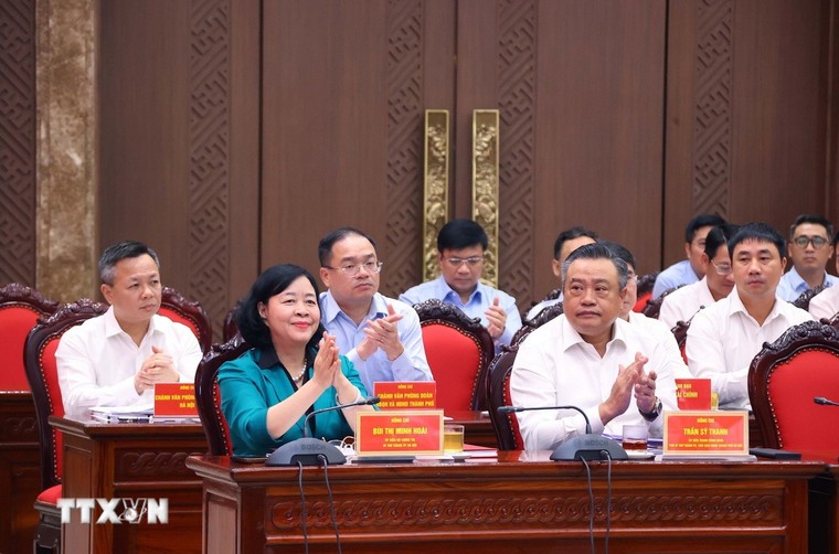Phát biểu của Tổng Bí thư tại buổi làm việc với Ban Thường vụ Thành ủy Hà Nội ảnh 3