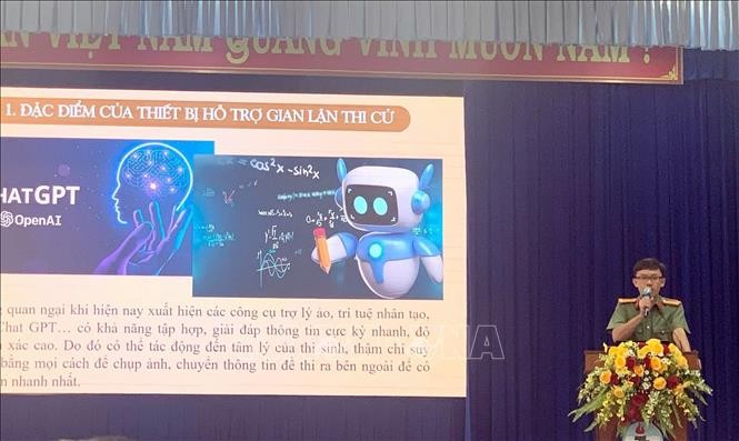 Nhận diện, phòng ngừa gian lận trong thi cử bằng công nghệ cao ảnh 1