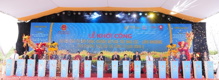 Khởi công dự án cao tốc Bảo Lộc – Liên Khương tổng vốn đầu tư trên 17.700 tỷ đồng ảnh 4
