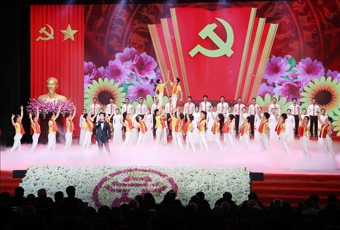 Lãnh đạo Đảng, Nhà nước dự Lễ công bố các nghị quyết, quyết định sáp nhập đơn vị hành chính ảnh 4