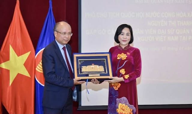 Phó Chủ tịch Quốc hội Nguyễn Thị Thanh: “Kiều bào là nguồn lực tiếp sức cho Tổ quốc trong kỷ nguyên mới” ảnh 4