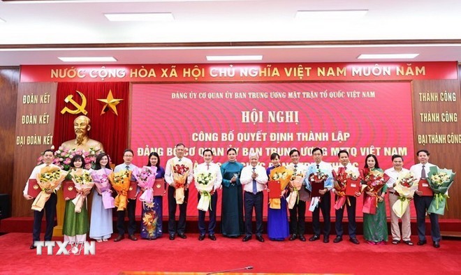 Thành lập Đảng bộ Cơ quan Ủy ban Trung ương Mặt trận Tổ quốc Việt Nam ảnh 2