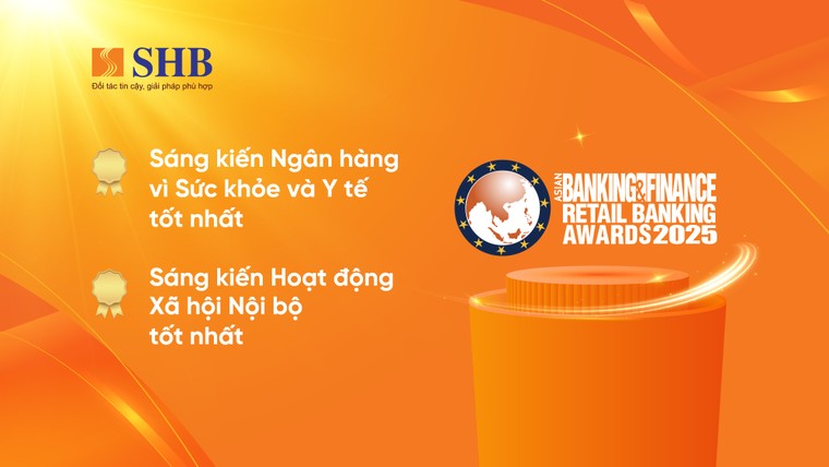SHB nhận 4 giải thưởng lớn tại Asian Banking & Finance Awards 2025 ảnh 1