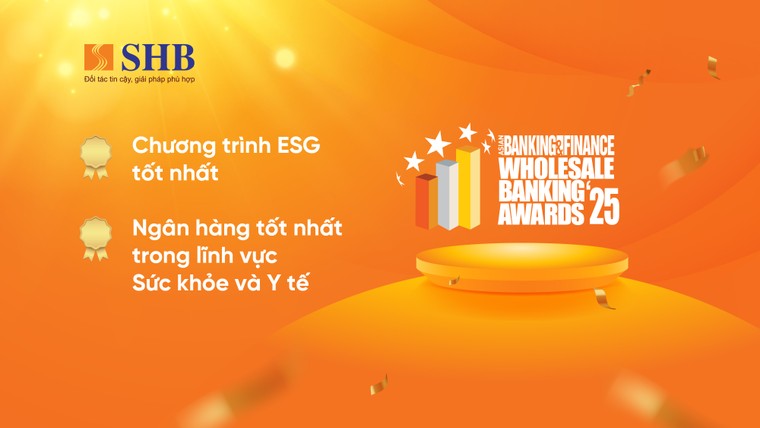 SHB nhận 4 giải thưởng lớn tại Asian Banking & Finance Awards 2025 ảnh 2