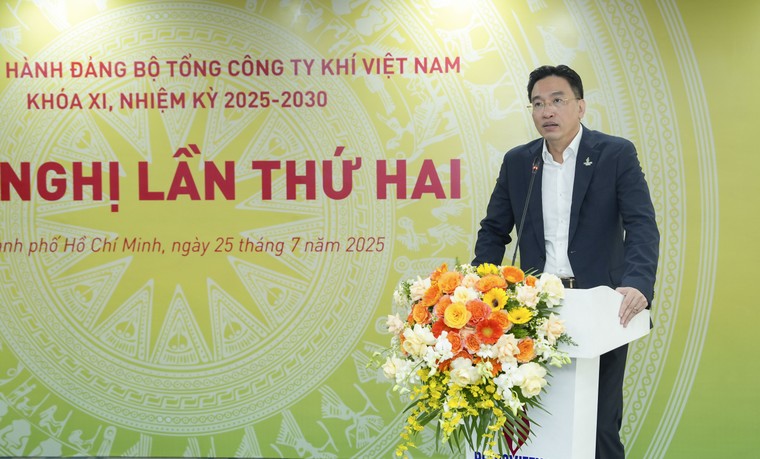 Ban Chấp hành Đảng bộ PV GAS tổ chức Hội nghị lần thứ hai, nhiệm kỳ 2025 - 2030 ảnh 1