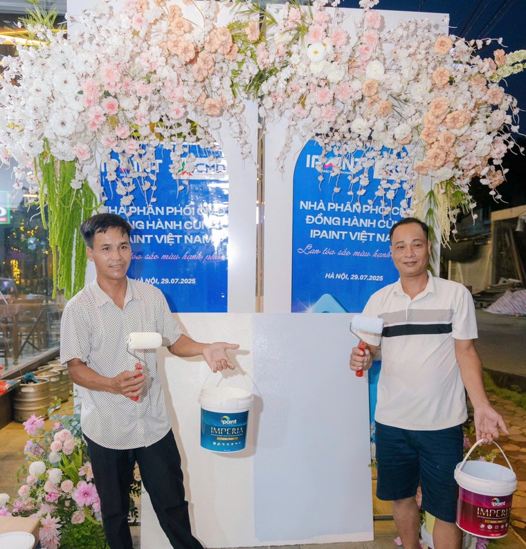IPAINT bắt tay Nhà phân phối CMD, mở rộng thị trường sơn cao cấp tại Hà Nội ảnh 1