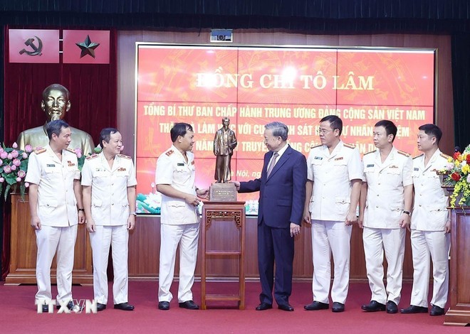 Tổng Bí thư Tô Lâm: Xây dựng lực lượng Cảnh sát hình sự làm chủ công nghệ ảnh 1