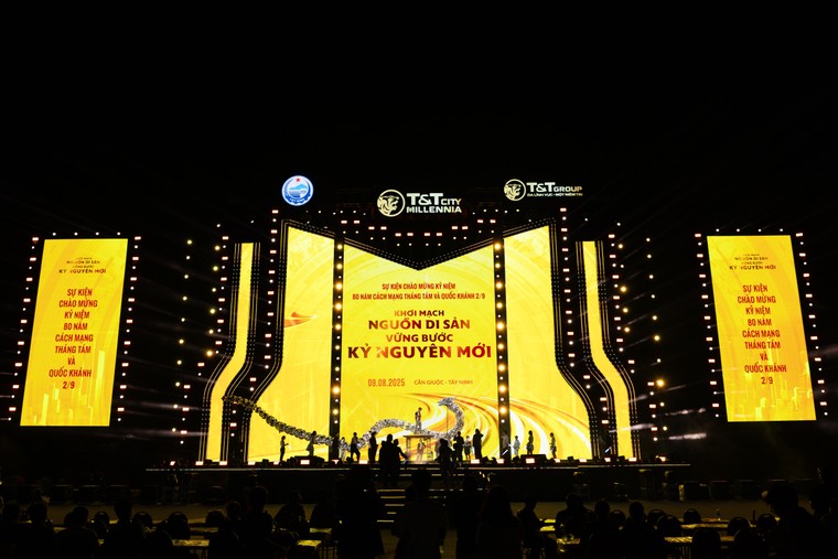 Thành phố Thiên niên kỷ T&T City Millennia bừng sáng trước đại nhạc hội ảnh 5