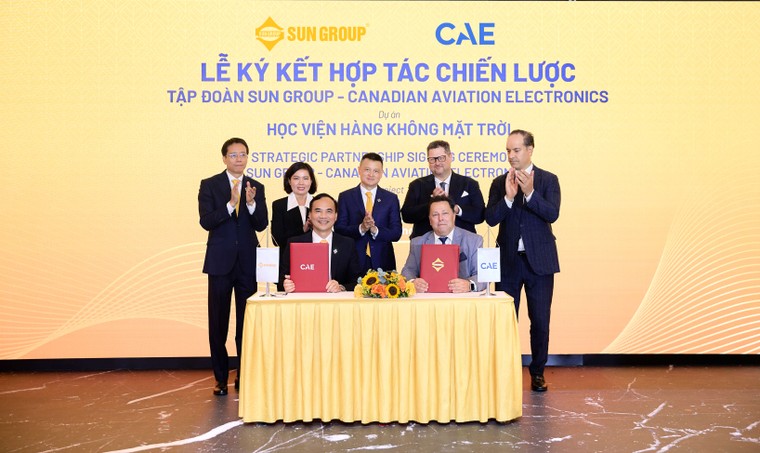 Sun Group “bắt tay” Canadian Aviation Electronics Ltd, phát triển Học viện Hàng không Mặt trời chuẩn quốc tế tại Việt Nam ảnh 1