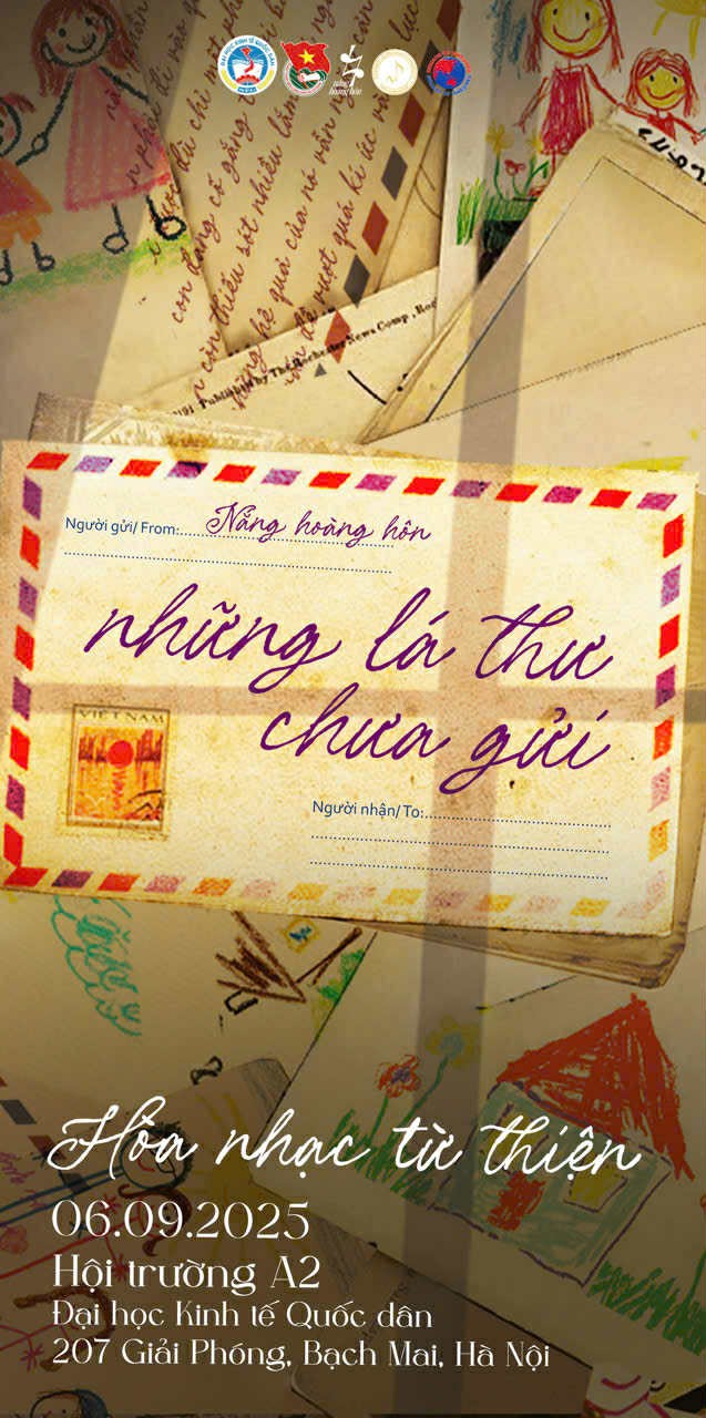 Chuỗi hòa nhạc từ thiện “Nắng hoàng hôn” trở lại với chủ đề “Những lá thư chưa gửi” ảnh 1