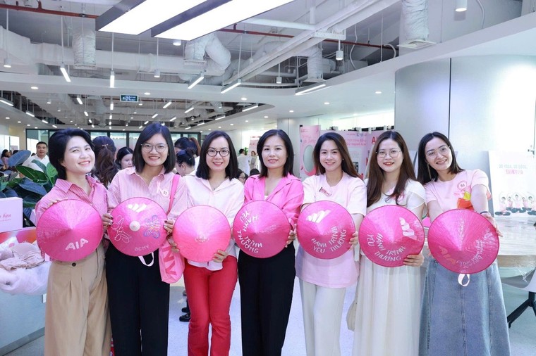 AIA Việt Nam cùng BCNV đồng hành nâng cao nhận thức ung thư vú ảnh 2