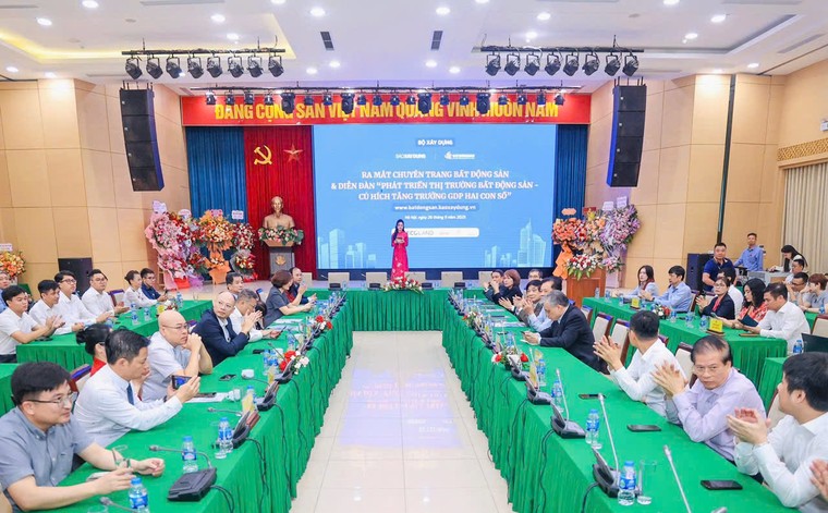 Báo Xây dựng ra mắt chuyên trang bất động sản ảnh 2