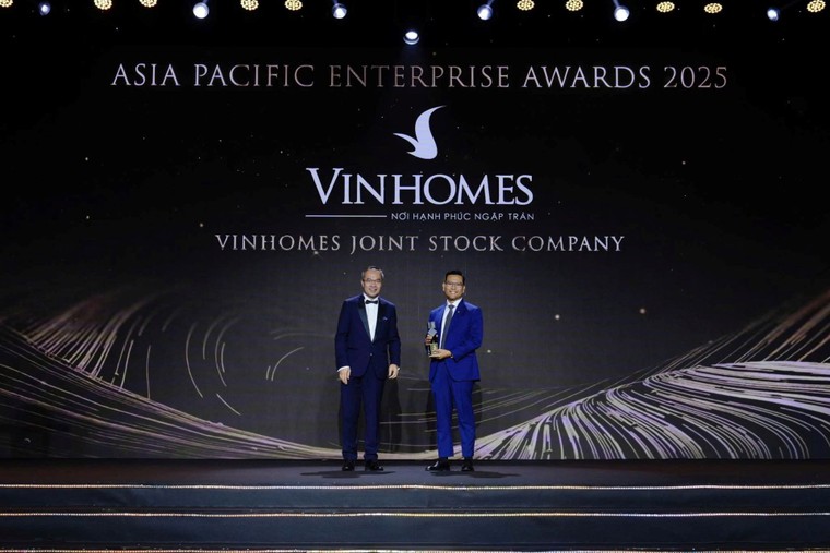 Vinhomes được vinh danh là doanh nghiệp xuất sắc châu Á tại APEA 2025 ảnh 1