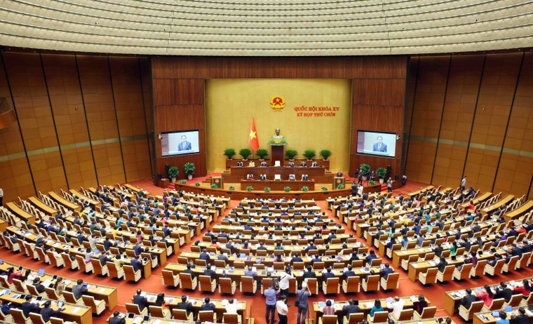 Khai mạc trọng thể Kỳ họp thứ 10 Quốc hội khóa XV ảnh 1